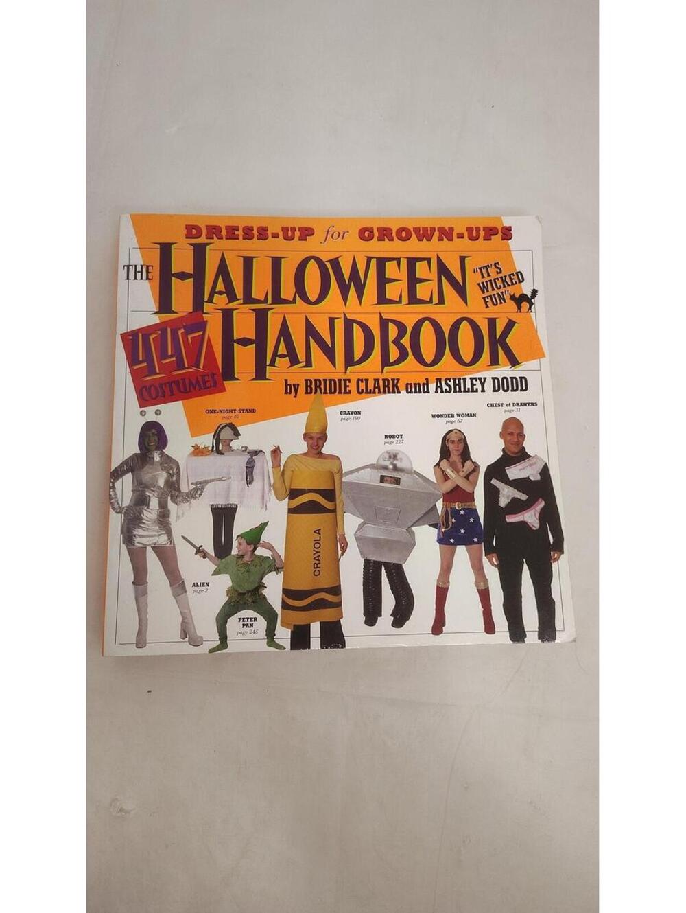 Halloween Handbook Costume Ideas Book Dress Up Guide Adults Party DIY
